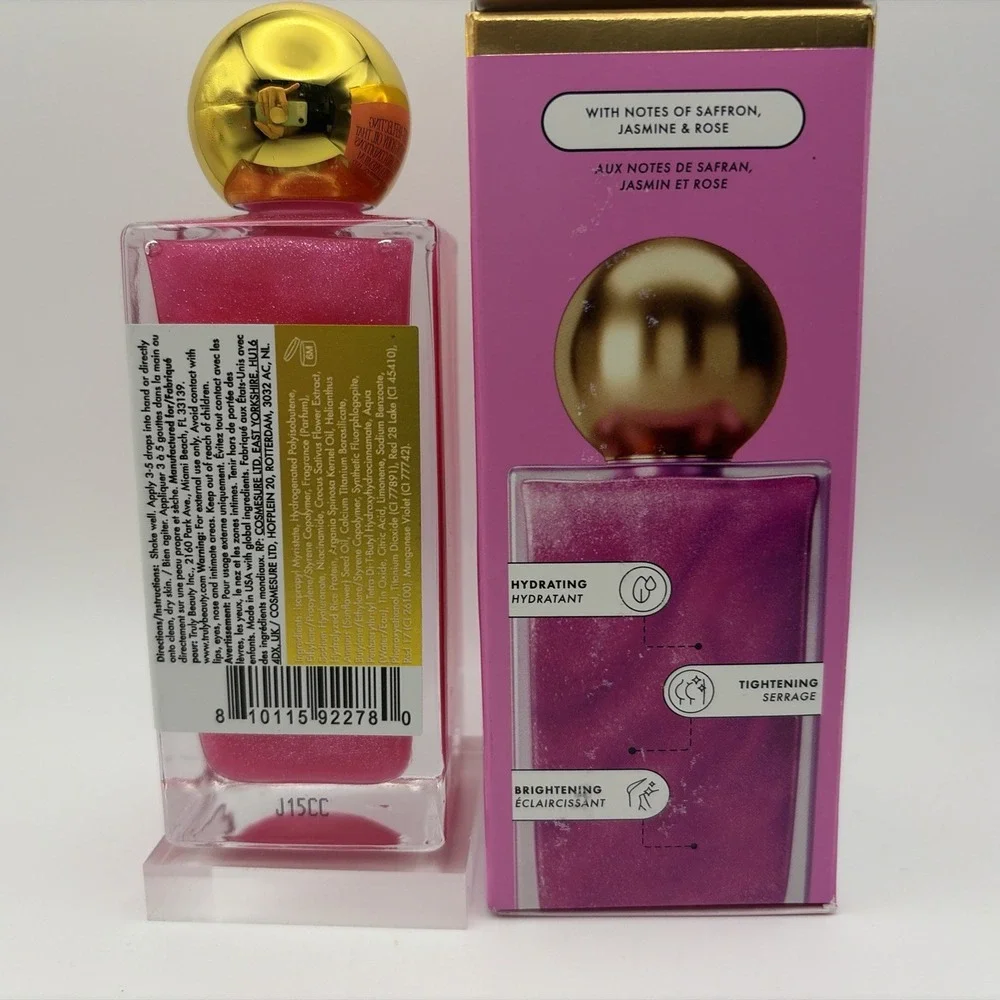 TRULY Birthday Sex Luxury Body Oil Vegan Hyaluronic Acid Boost 3.1 Oz / 90ML NEW